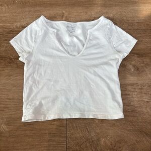 PacSun White Crop Top